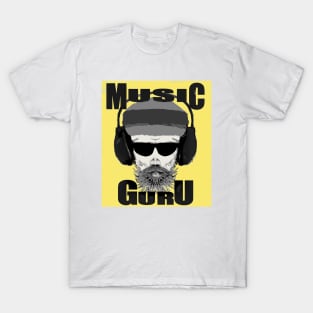 Music 80's Retro DJ Vynyl Guru T-Shirt